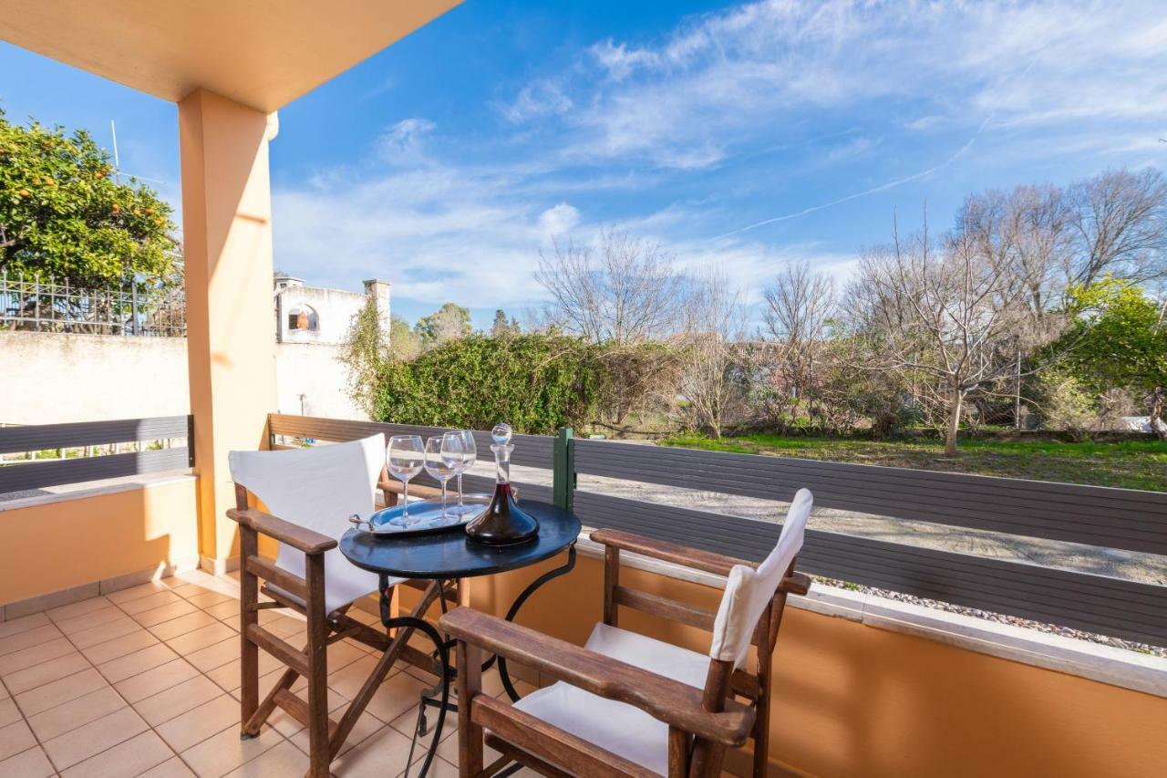 Casa Evi Corfu 1 Apartman Pótamosz Kültér fotó